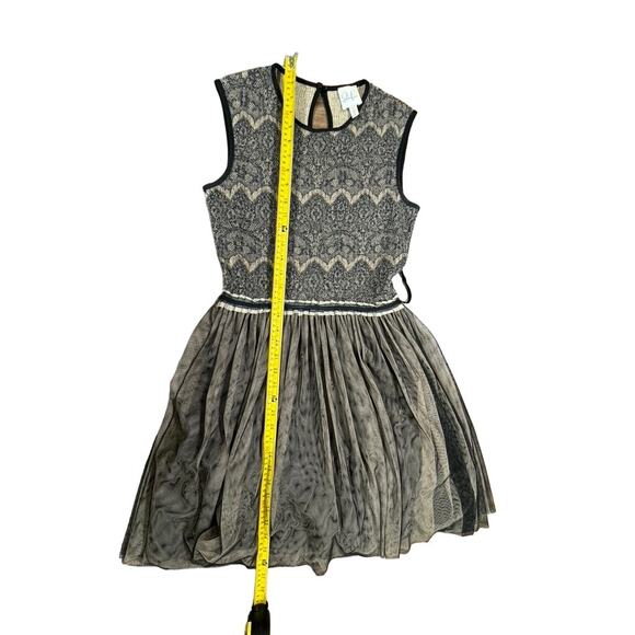 "Julienne W", Ballerina, Lace, Classy Goth, Black Fairy, Flutter,Dress, Size XS - Picture 5 of 8